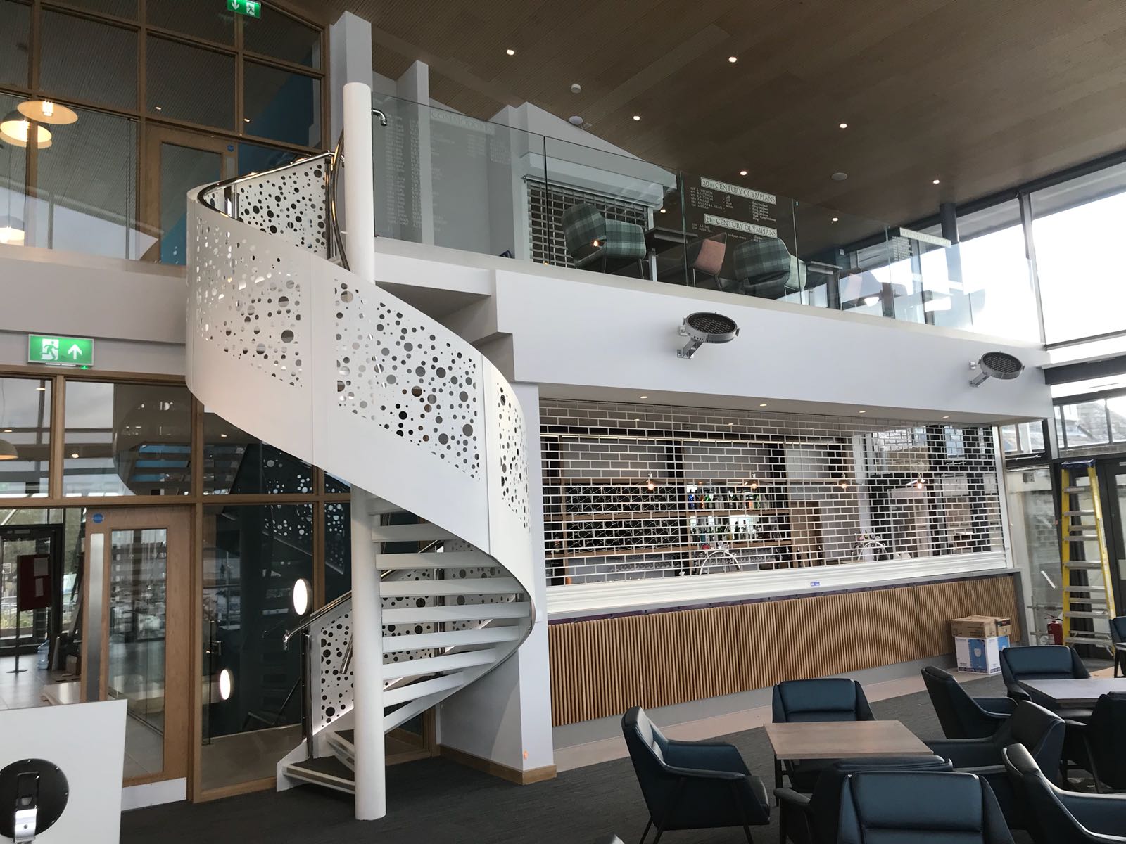 Interior Spiral Staircase for a venue in Parkstone, Poole