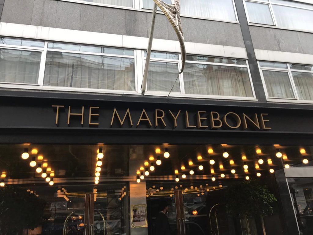 Marylebone Hotel Canopy